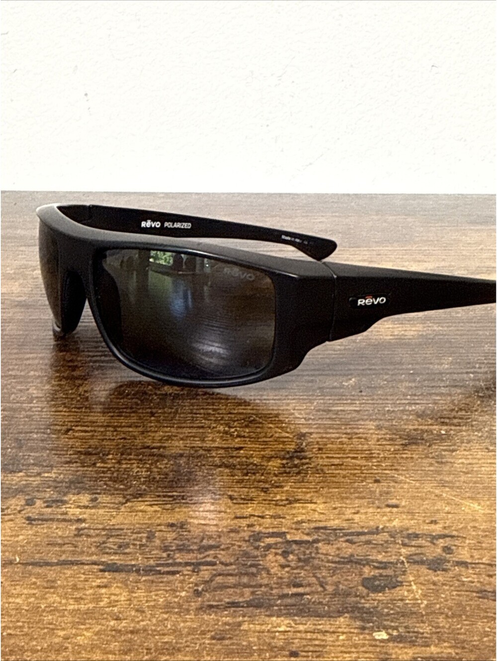 REVO Dash RE5006X 01 Polarized Sunglasses Brown Italy Lightweight EUC